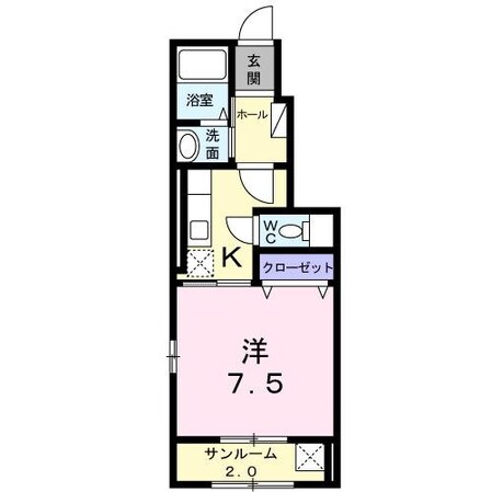 フィオーレの物件間取画像